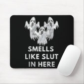 ソキーハロウィンおもしろいの不快なアダルトユーモア幽霊C マウスパッド (マウス)