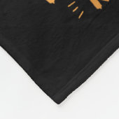 ソキービスケットクラブキャットファニーハロウィーンベーキング フリースブランケット (角)