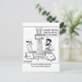 ソクラテスが医療過誤訴訟を起こす ポストカード (スタンド正面)