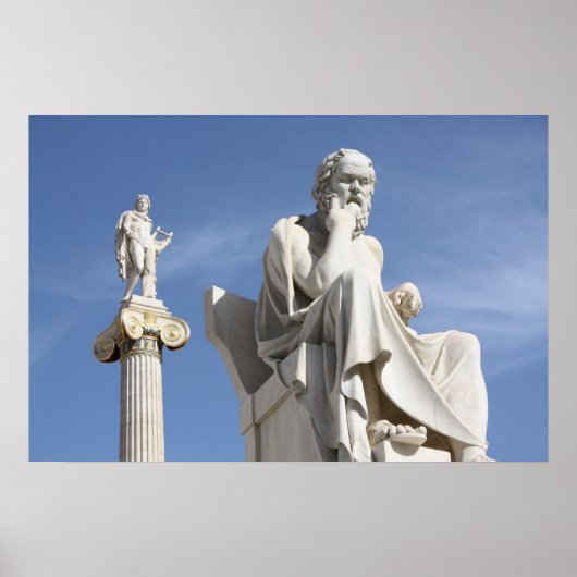 ソクラテスとアポロポスター ポスター (正面)