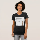 ソクラテスと有名な"偉人"の引用 Tシャツ (正面フル)