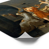 ソクラテスの死 – ジャック – ルイ・ダビデ ポスター (角)