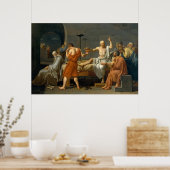 ソクラテスの死 ポスター (キッチン)