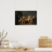 ソクラテスの死 ポスター (キッチン)