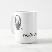 ソクラテスの知恵 コーヒーマグカップ (正面左)