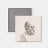 ソクラテスポートレート マグネット (正面/裏面)