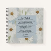 ソクラテスユニークソウルヘルス引用文デイジージャーナル ノートブック (正面)