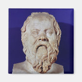 ソクラテス像 マグネット (正面)