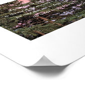 ソクラテス引用文ムーンライズatサンセット写真 ポスター (角)