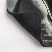 ソクラテス引用文頭が切れる(人)マウスパッド マウスパッド (コーナー)