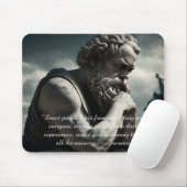 ソクラテス引用文頭が切れる(人)マウスパッド マウスパッド (マウス)