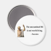 ソクラテス引用文2b マグネット (正面/裏面)