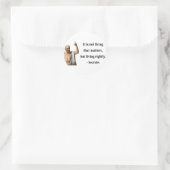 ソクラテス引用文6b ラウンドシール (バッグ)