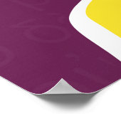 ソクラテス引用文：未検証の生活 ポスター (角)