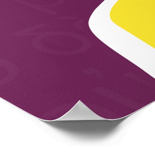 ソクラテス引用文：未検証の生活 ポスター (角)