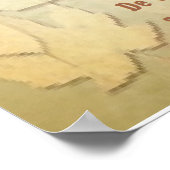 ソクラテス有名引用文 – 強い心 ポスター (角)