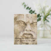 ソクラテス見積 ポストカード (スタンド正面)