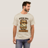 ソクラテス(ギリシャ)オープンマイク Tシャツ (正面フル)