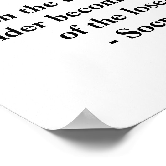 ソクラテス ポスター (角)