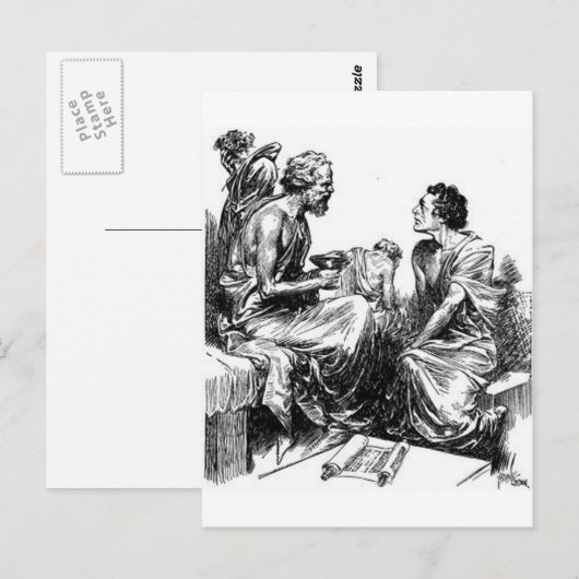 ソクラテス ポストカード (正面/裏面)