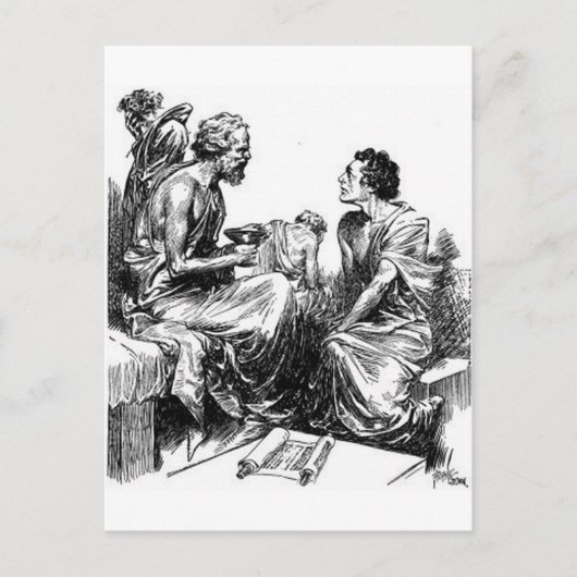 ソクラテス ポストカード (正面)