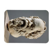 ソクラテス、大理石の頭、ブロンズからコピー マグネット (横)