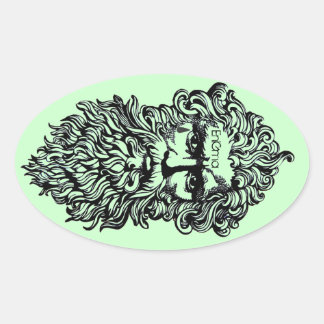 ソクラテースシール 楕円形シール