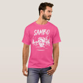 ソクールシアソ武術芸術のサンボと戦う Tシャツ (正面フル)