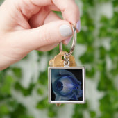 ソケットの目筋肉の3d wireframe キーホルダー (手)