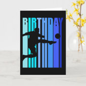 ソコール誕生日選手メンズボーイズ感動的 カード (黄色い花)