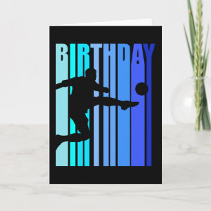 ソコール誕生日選手メンズボーイズ感動的 カード