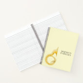 ソサフォンマーチングバンドミュージック先生ミュージシャン ノートブック (内部)