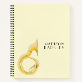 ソサフォンマーチングバンドミュージック先生ミュージシャン ノートブック