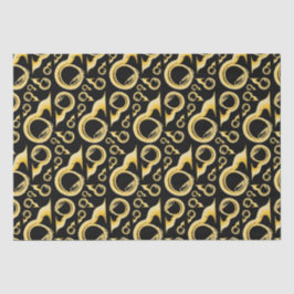 ソサフォンマーチングバンドミュージック先生ミュージシャン 薄葉紙