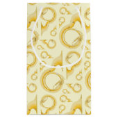 ソサフォンマーチングバンド音楽先生ミュージシャン スモールペーパーバッグ (裏面)