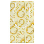 ソサフォンマーチングバンド音楽先生ミュージシャン スモールペーパーバッグ (正面)