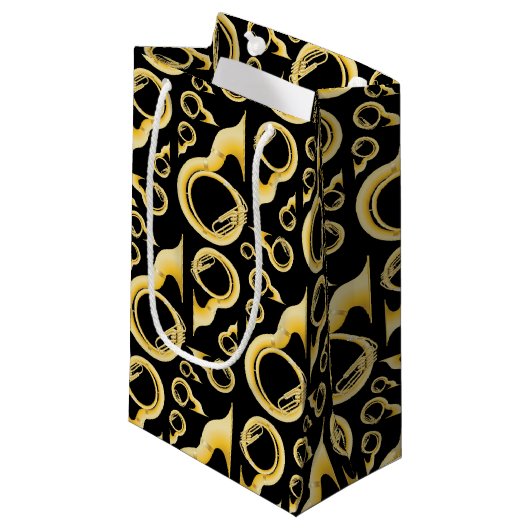 ソサフォンマーチングバンド音楽先生ミュージシャン スモールペーパーバッグ (正面アングル)