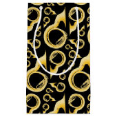 ソサフォンマーチングバンド音楽先生ミュージシャン スモールペーパーバッグ (正面)