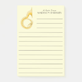 ソサフォンマーチングバンド音楽先生ミュージシャン ポストイット