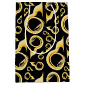 ソサフォンマーチングバンド音楽先生ミュージシャン ミディアムペーパーバッグ (正面)