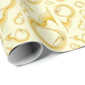 ソサフォンマーチングバンド音楽先生ミュージシャン ラッピングペーパー (ロールコーナー)