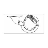 ソサフォンマーチングバンド音楽先生ミュージシャン ラバースタンプ (インプリント)