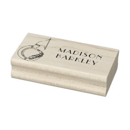 ソサフォンマーチングバンド音楽先生ミュージシャン ラバースタンプ