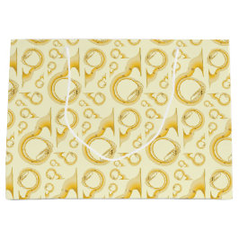 ソサフォンマーチングバンド音楽先生ミュージシャン ラージペーパーバッグ