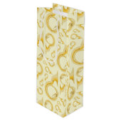 ソサフォンマーチングバンド音楽先生ミュージシャン ワインギフトバッグ (正面アングル)