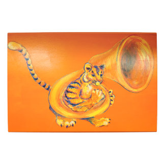 ソサフォン:タイガー メタルプリント