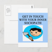 ソシオパス ポストカード (正面/裏面)