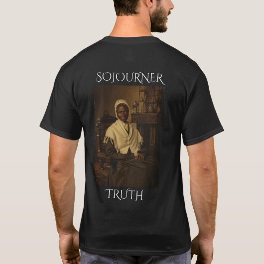 ソジャーナ・トゥルース Tシャツ (裏面)