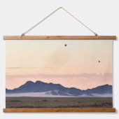 ソススブレイ上空の熱気球 吊り下げ型タペストリー (正面)