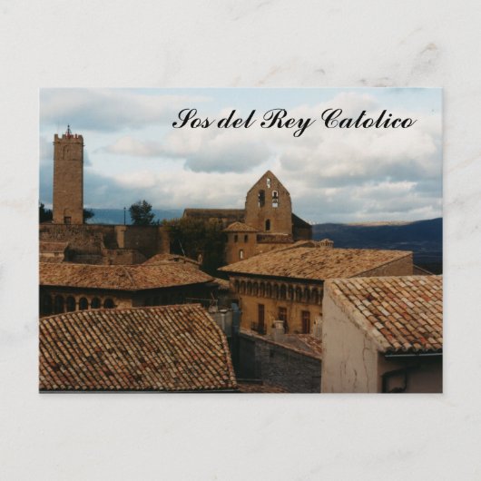 ソスデルレイカトリコ ポストカード (正面)